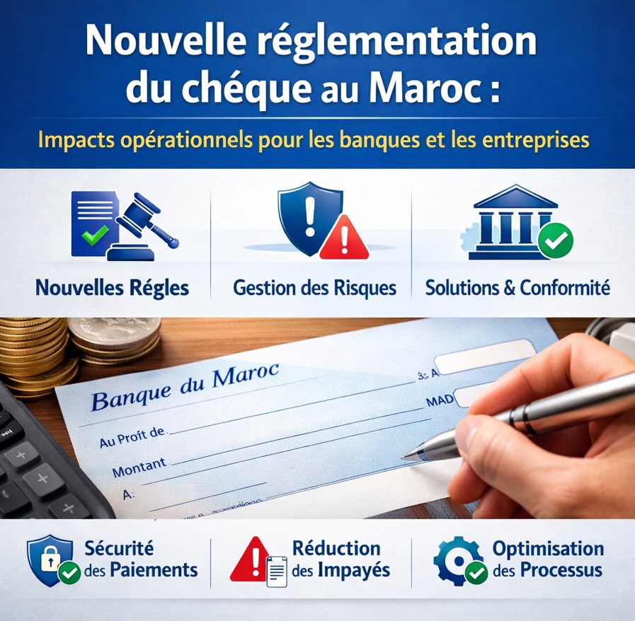 Nouvelle réglementation du chèque au Maroc :  impacts opérationnels pour les banques et les entreprises